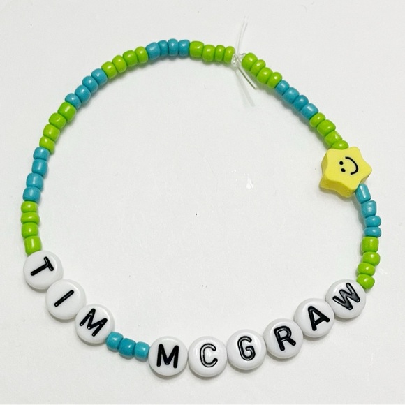 Taylor Swift Eras Tour Friendship Bracelet Debut Tim McGraw - Picture 1 of 1